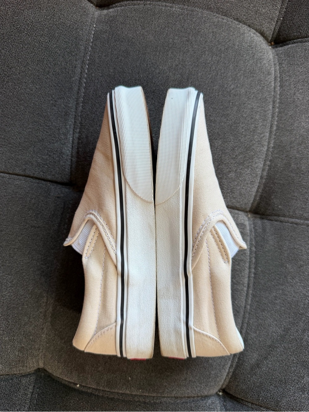 Vans Slip-On Canvas Sneakers - cream - Picture 2 of 7